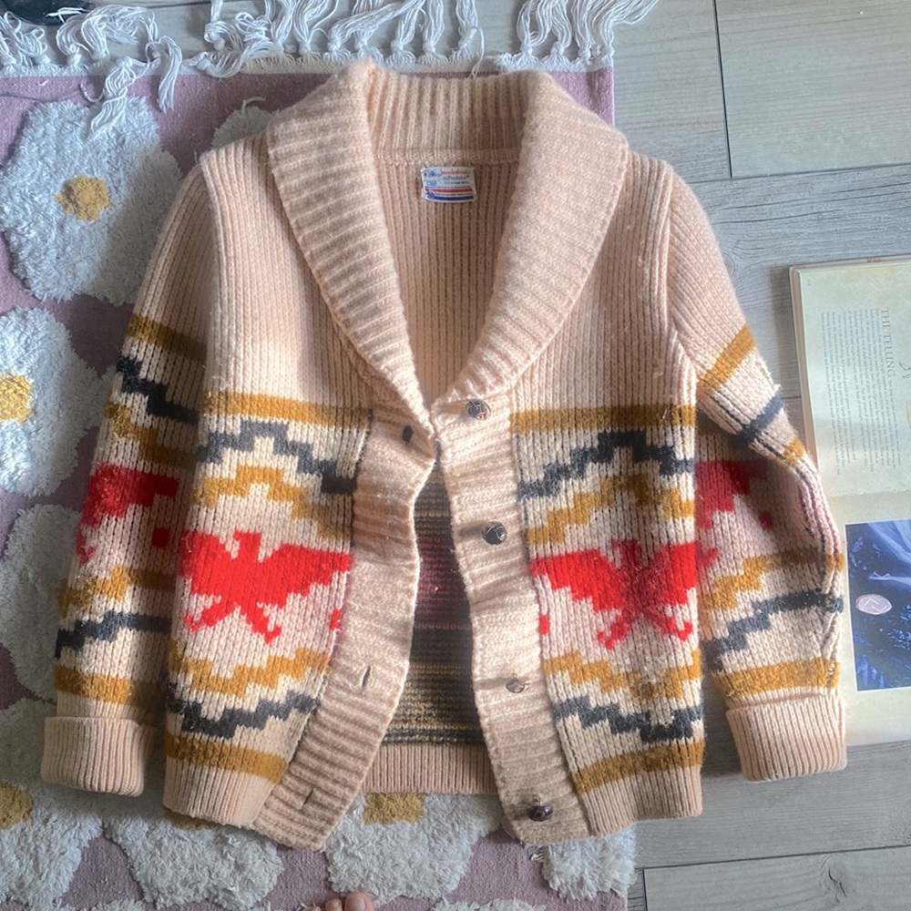 Pendleton button down sweater